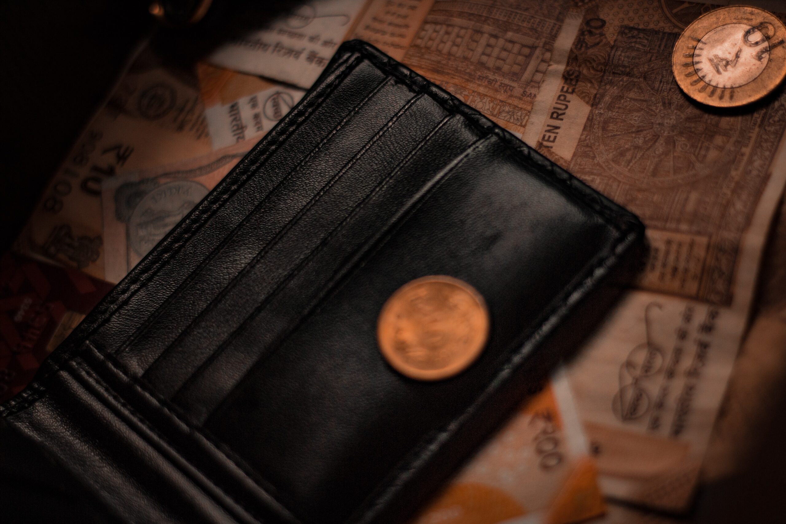 Leather card holders for men